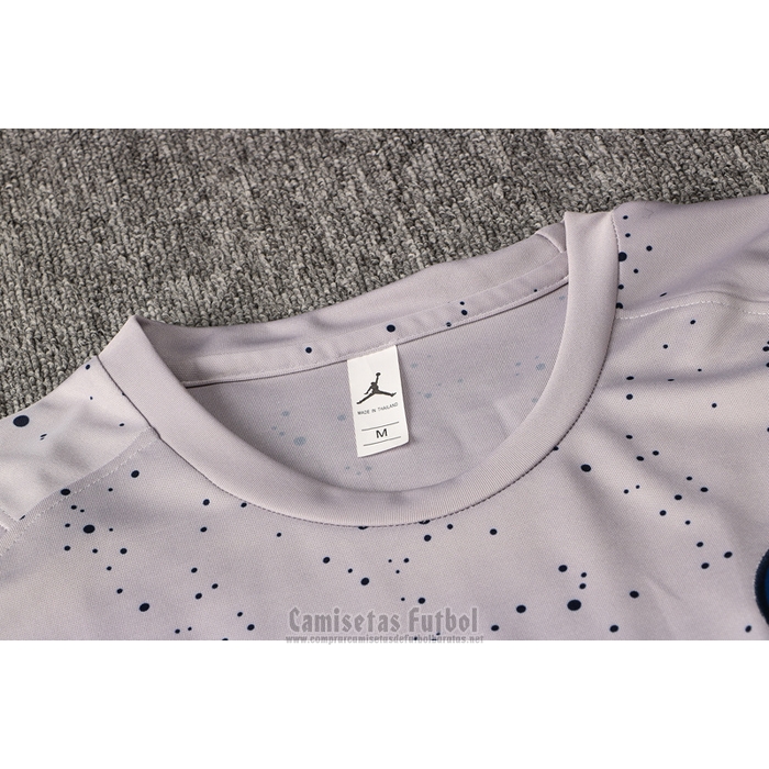 Chandal del Paris Saint-Germain Manga Corta 2021-2022 Gris